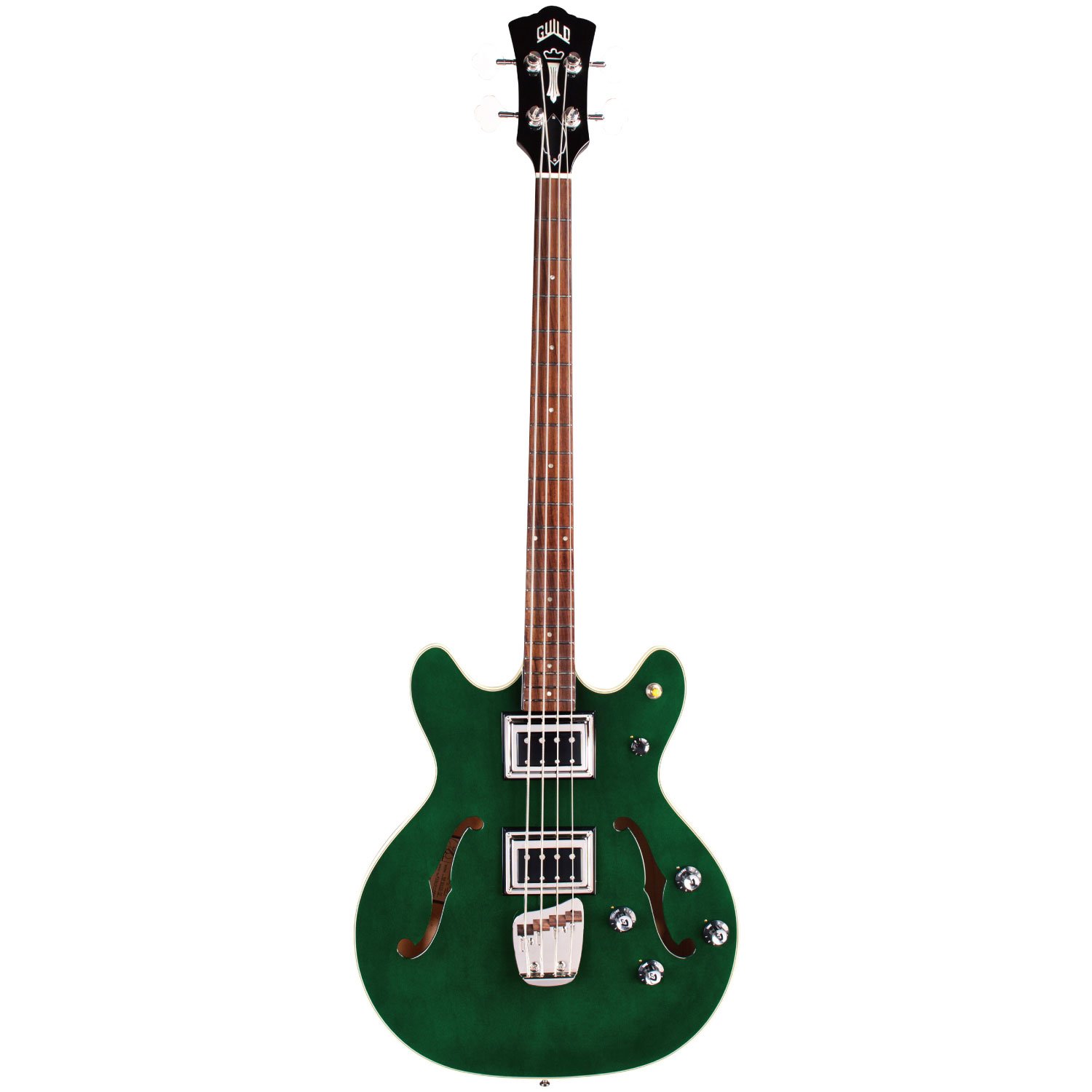 Buy Guild Guitars Starfire Bass II SemiHollow Body Bass Guitar, in Emerald Green, DoubleCut