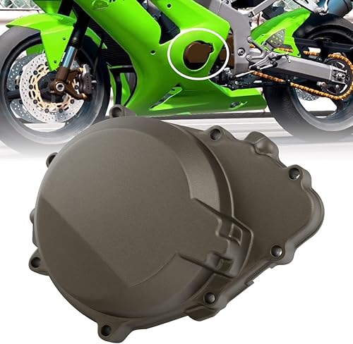 Miniatura 7 de TCT-MOTORPARTS Cárter de aluminio de la cubierta del estator del motor apto para Kawasaki Ninja ZX6R ZX636 03-04