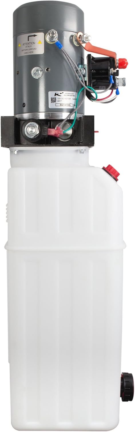 Compact Hydraulic Power Unit with Single Double Acting and 8 Quart Capacity for Smooth Operation and Industrial Use
