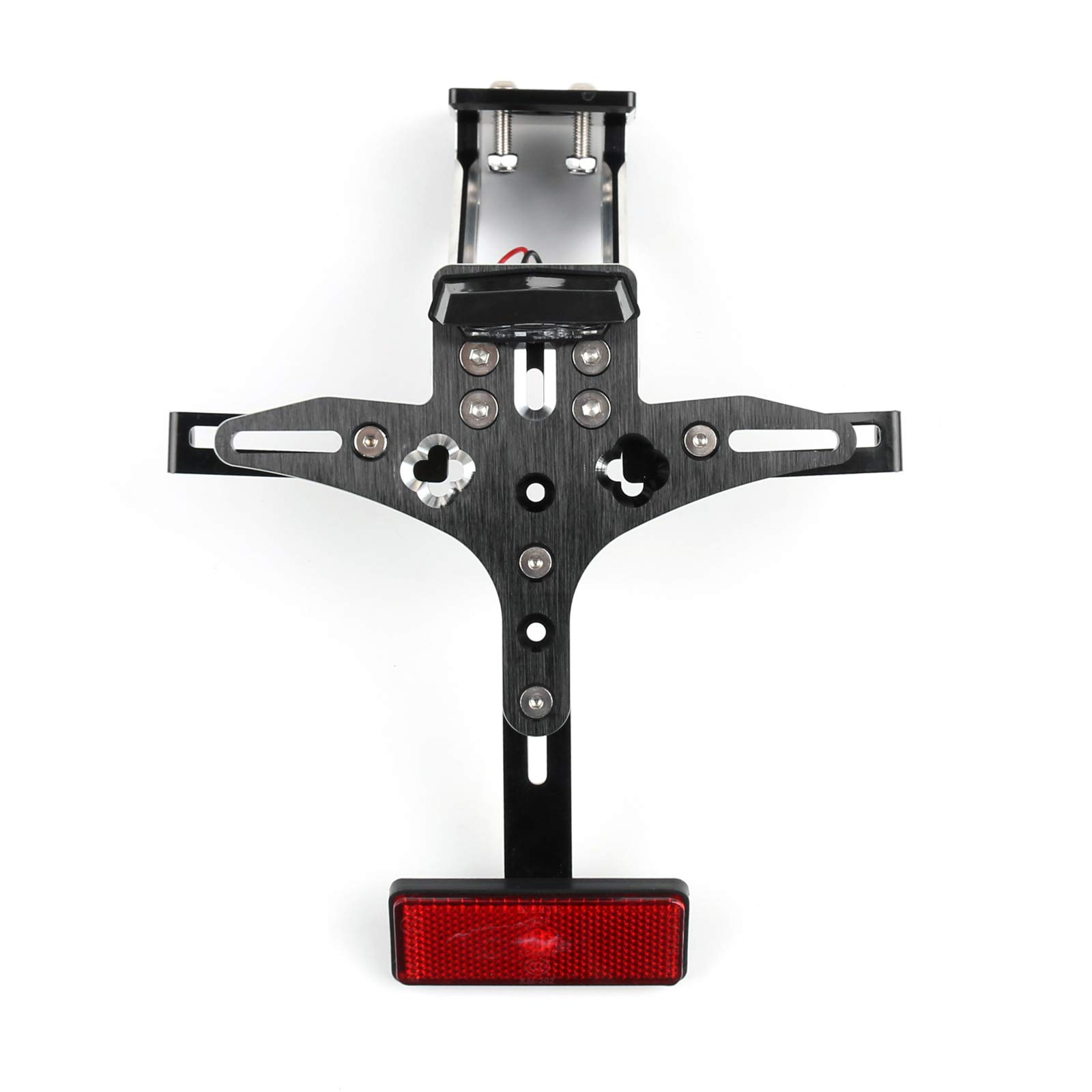 Bruce & Shark Portatarga per targa moto adatto per Yamaha Yzf1000 R1 2004-2008