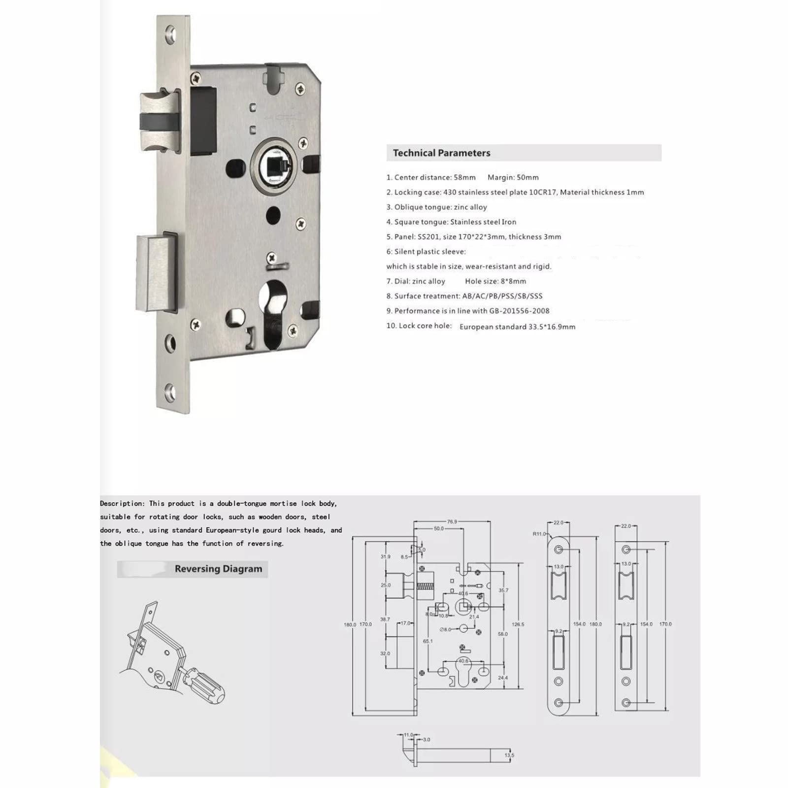 Smart Lock Control im Schlafzimmer kann mit einer Berührung geöffnet werden, Office-Fingerabdruck-Vorhängeschloss-Passwort muss nicht warten,Black