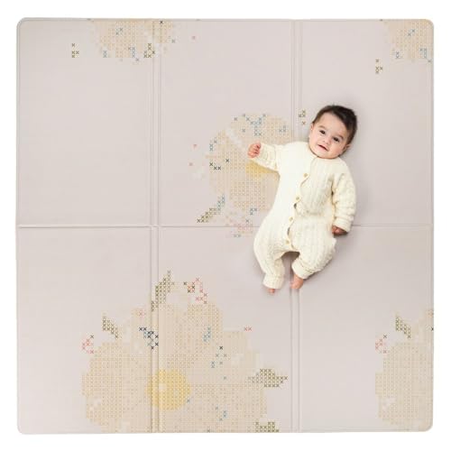 Tapis de jeu réversible en mousse Taf Toys pliable pour bébé