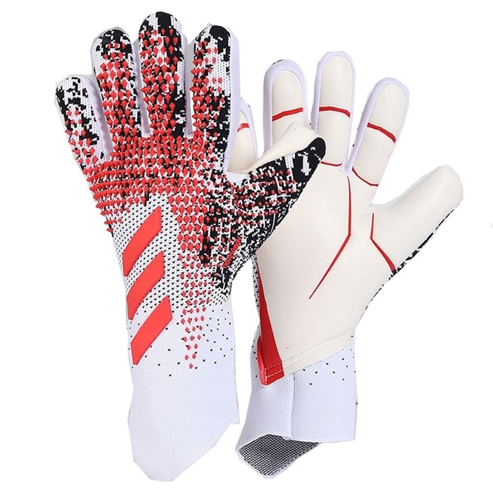 Gants de gardien latex haut de gamme avec protection des doigts pour adultes
