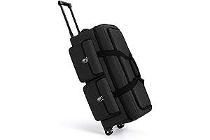 Yarwo Rolling Craft Tote Bag with Wheels for Cricut