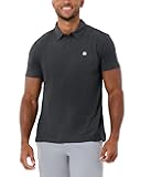 Polo Shirts for Men - Slim Fit Short Sleeve Collared Shirt S - 4XL Fitted Collar Polos for Work