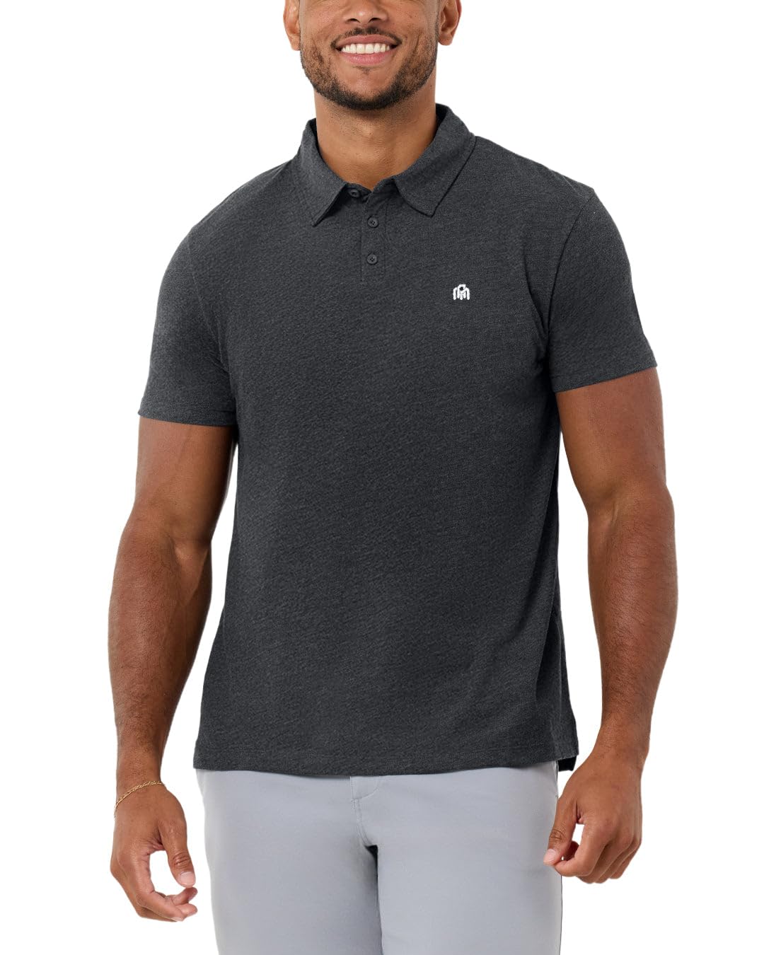 INTO THE AM Short Sleeve Polo Shirts for Men 3 ...