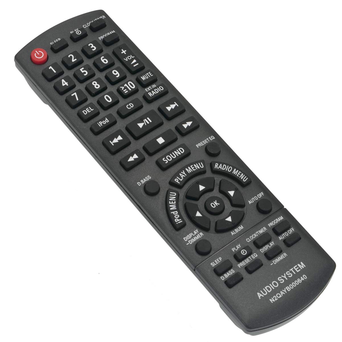 MICRO(マイクロ)CD用リモコン(remote)適応機種：CD-M2000X Amazon.com: N2QAYB000640 Replacement Remote Control Applicable for