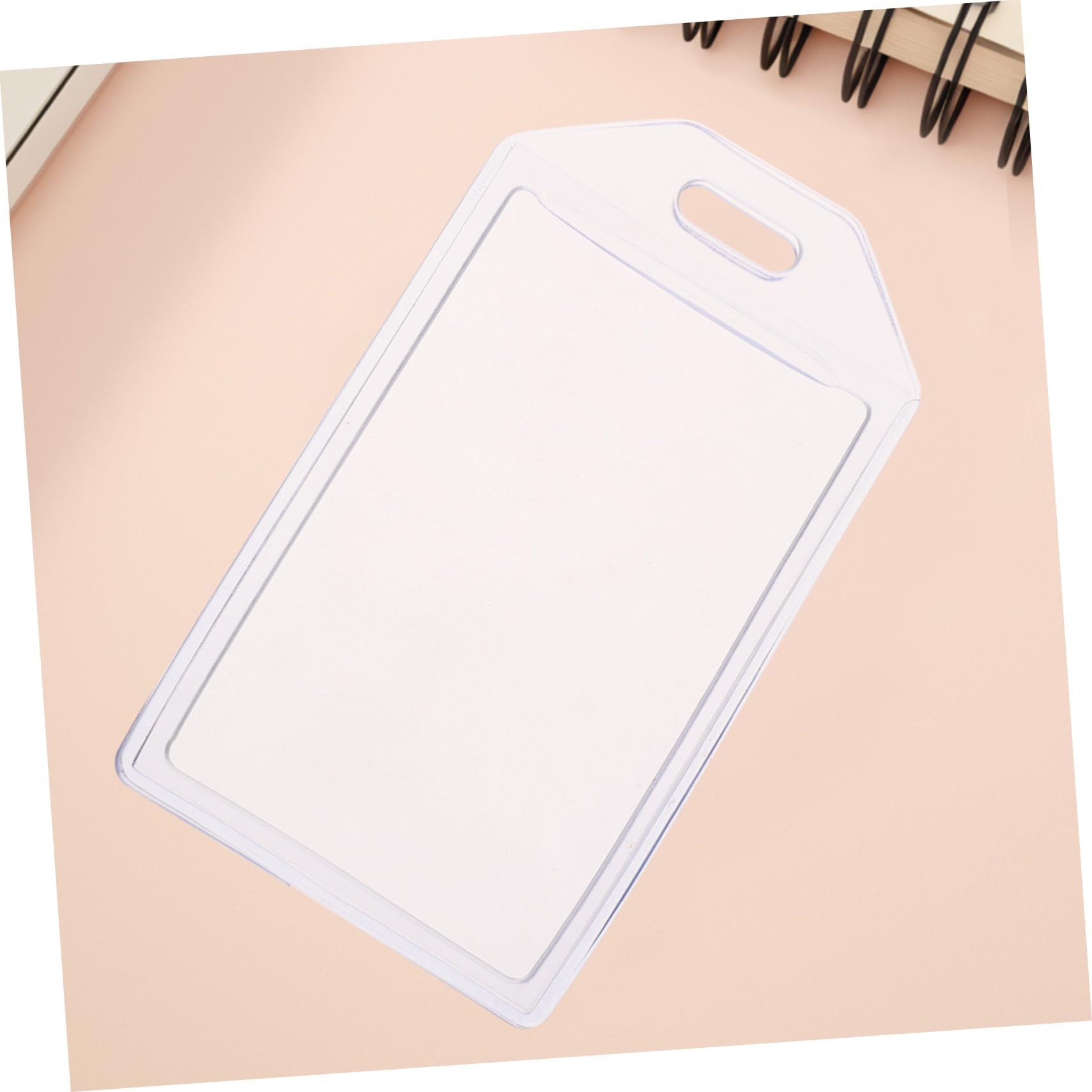 LALAFINA 10 Porta Etichette Per Bagagli in Pvc Resistente, Porta Etichette Identificative Per Valigie, Porta Biglietti Da Visita Trasparenti, Porta Etichette Da Crociera Per Viaggi