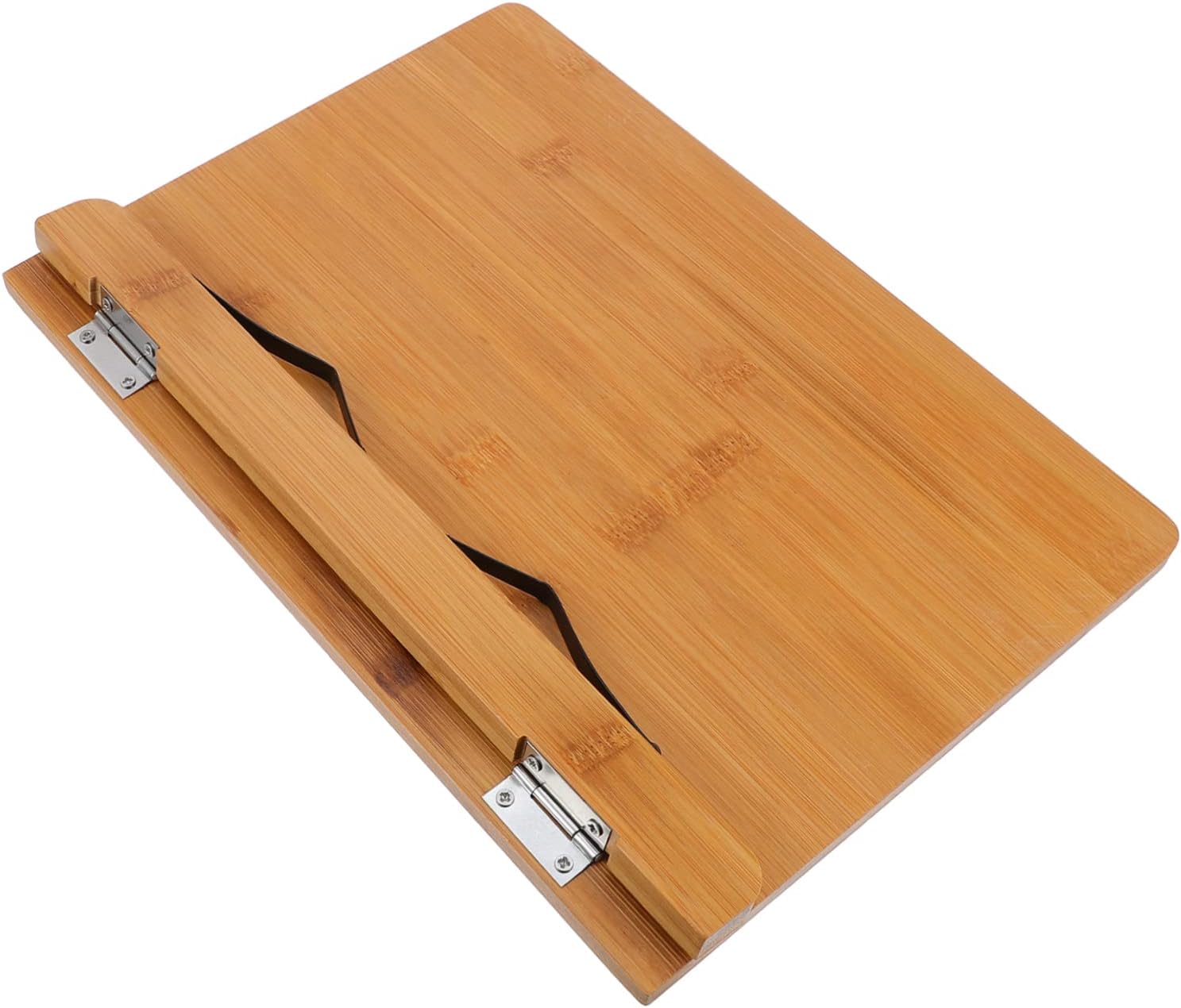 Bamboo Computer Stand Portable Laptop Riser for Desk Heat Reducing Notebook Holder Bamboo Tablet Bracket for Home Office Multi-use Bookshelf Bracket for Tablets Laptops
