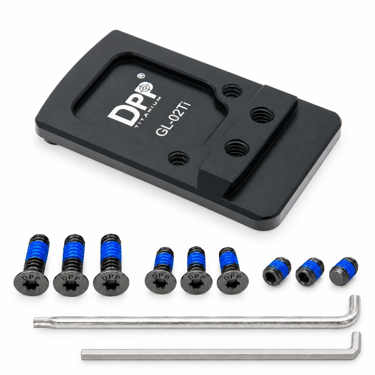 Amazon.co.jp: DPP チタン リアサイト ダブテールマウント Glock