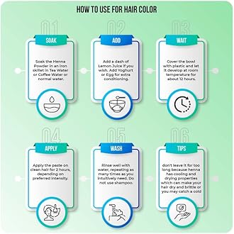 LivEco Natural Henna Powder for Hair | Mehandi Powder For Pure Organic Nat Hair Color & Mehndi Design On Hand / Feet | Body Art Quality, with a Mehendi Applicator Brush Kit, 1.5Kg