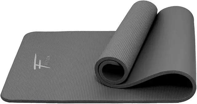 Fitem Ultra Thick 1.5cm Yoga Mat - High Density NBR Foam with Carrying Strap