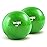 Yes4All Soft Weighted Toning Ball Smooth 4lb Pair (4lbs x2) - Green