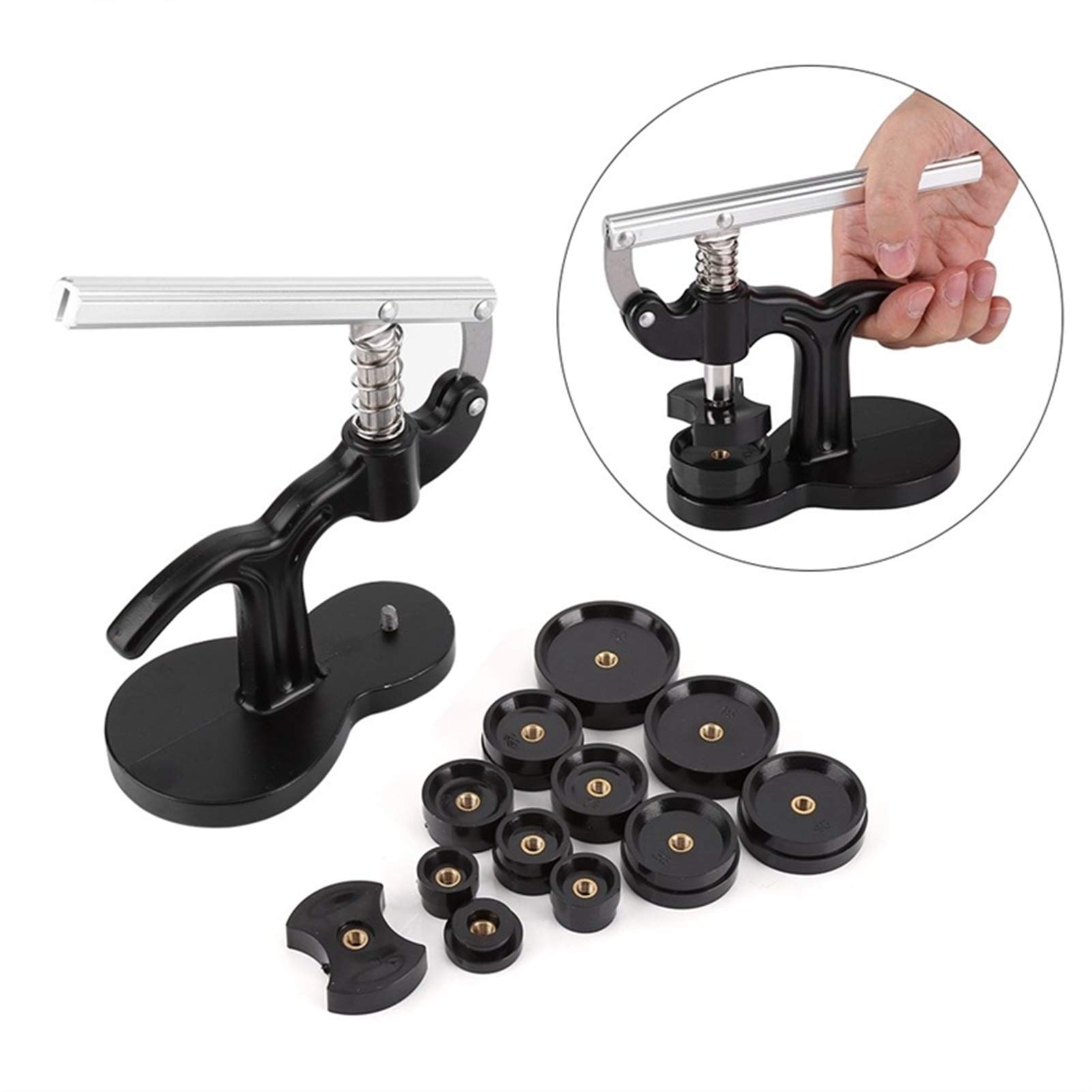 Genérico Herramientas y Kits de reparación Atrás Caso Presione MERSCADOR DE CERCANO CERCANO PREVIENTE Remover Soporte Y Reloj DE Reloj DE Reloj DE Cristal DE PLÁSTICO Remover (Color : As Shown)