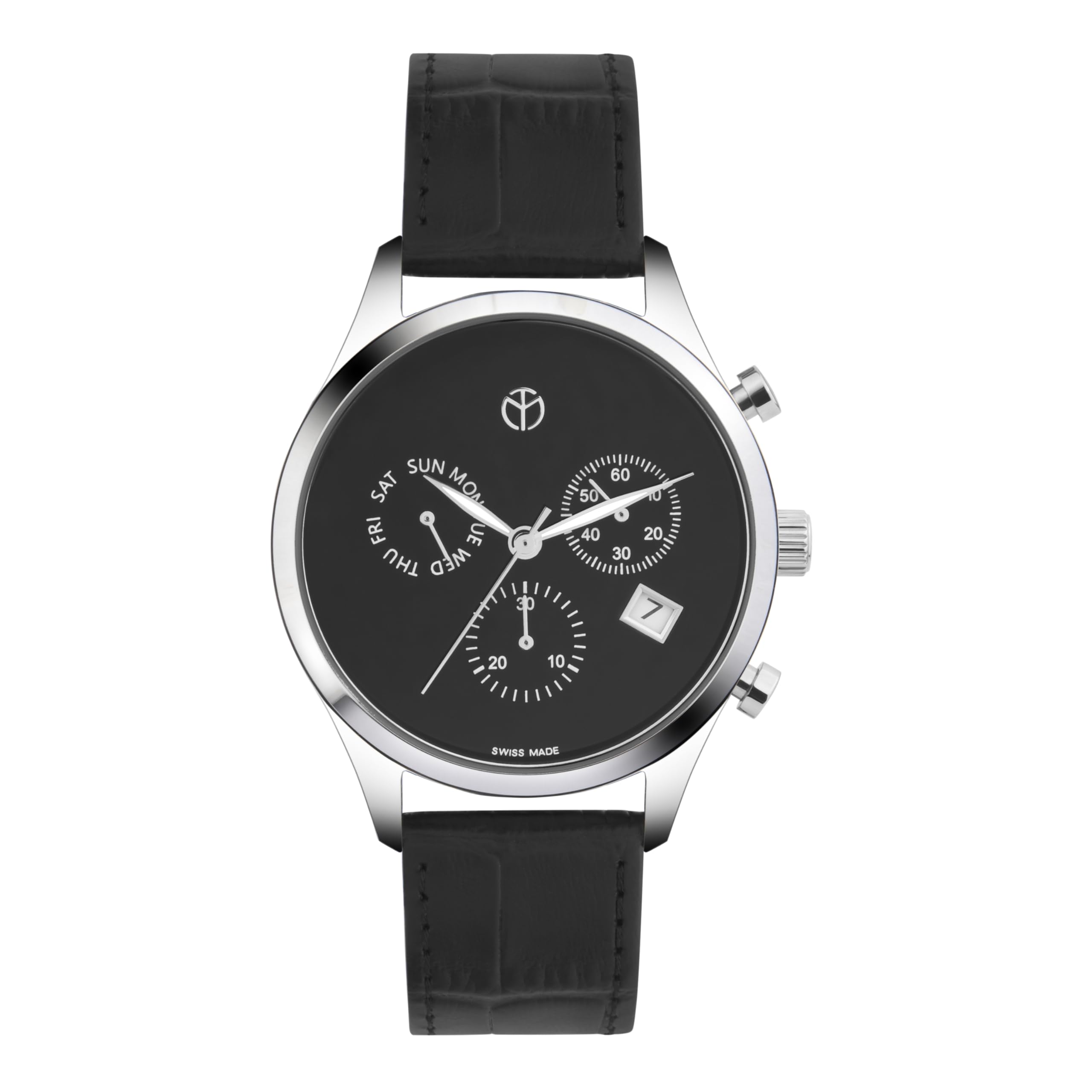 Mathey-Tissot Swiss Made Urban Chrono Quartz Black Dial Mens Watch - H411CHLNM (B0DB56JD98) Amazon Price History, Amazon Price Tracker