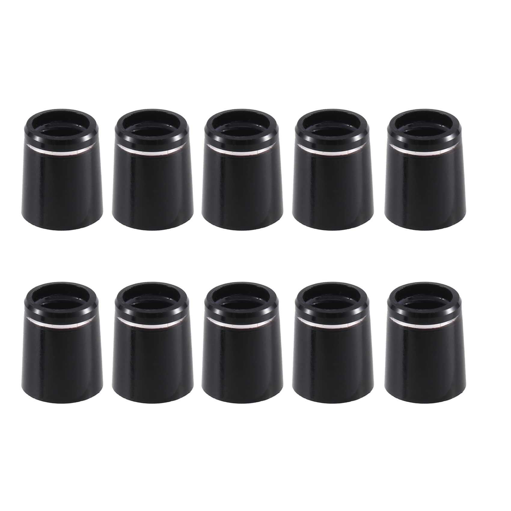 Bumdenuu 10 Pcs Golf Ferrules 9.3X16X13.6MM Shaft Sleeve Adapter Replacement Golf Ferrules