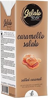 Gelato 4ever - Caramel salé - Crème glacée prêt à faire - Gelato ready to make