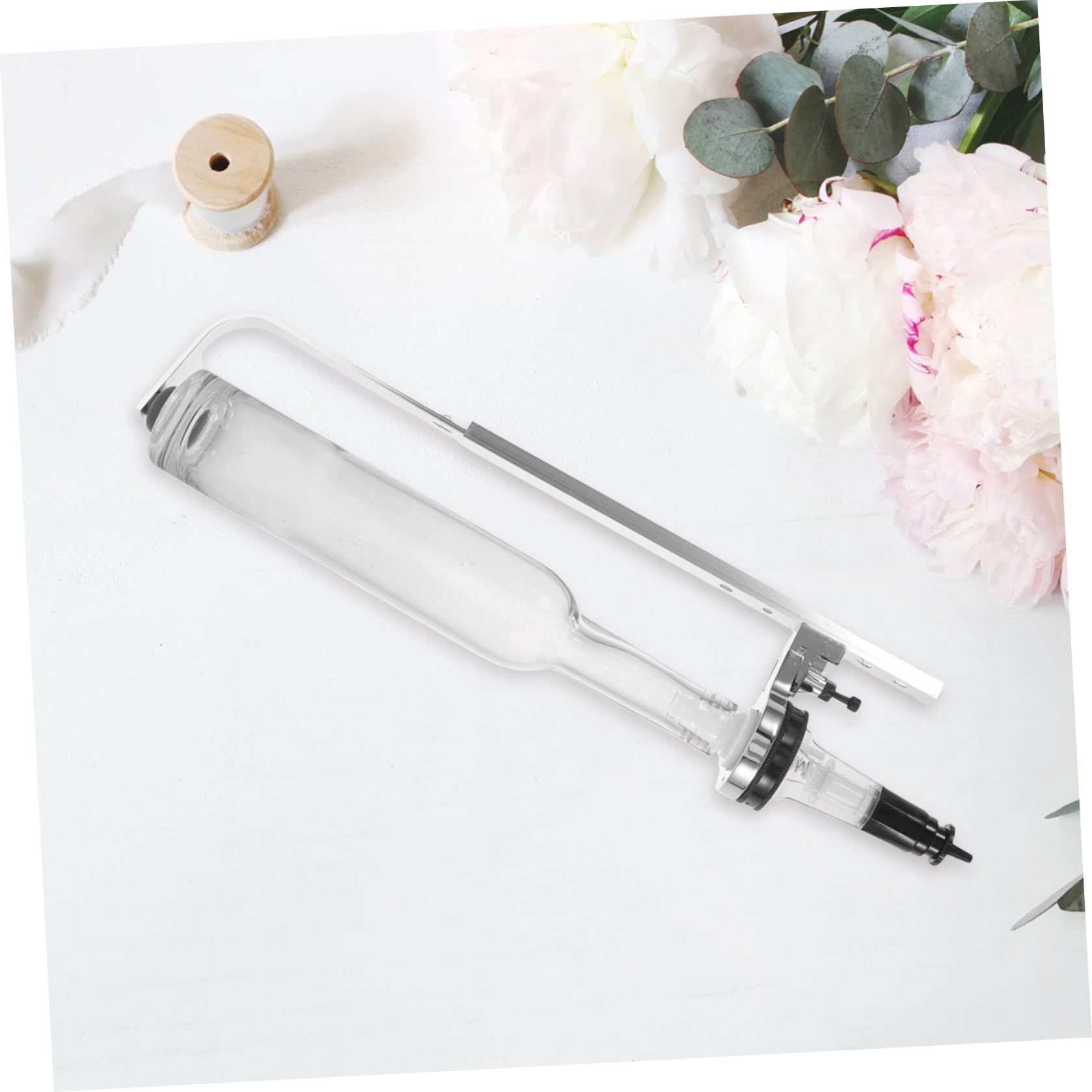 Happyyami Kit Strumenti per Ricarica Profumo Pompa in Vetro 400 Ml, Accessori per Distribuzione Profumo in Spazi Commerciali e Viaggi, Soluzione per Controllo Dosaggio Liquido