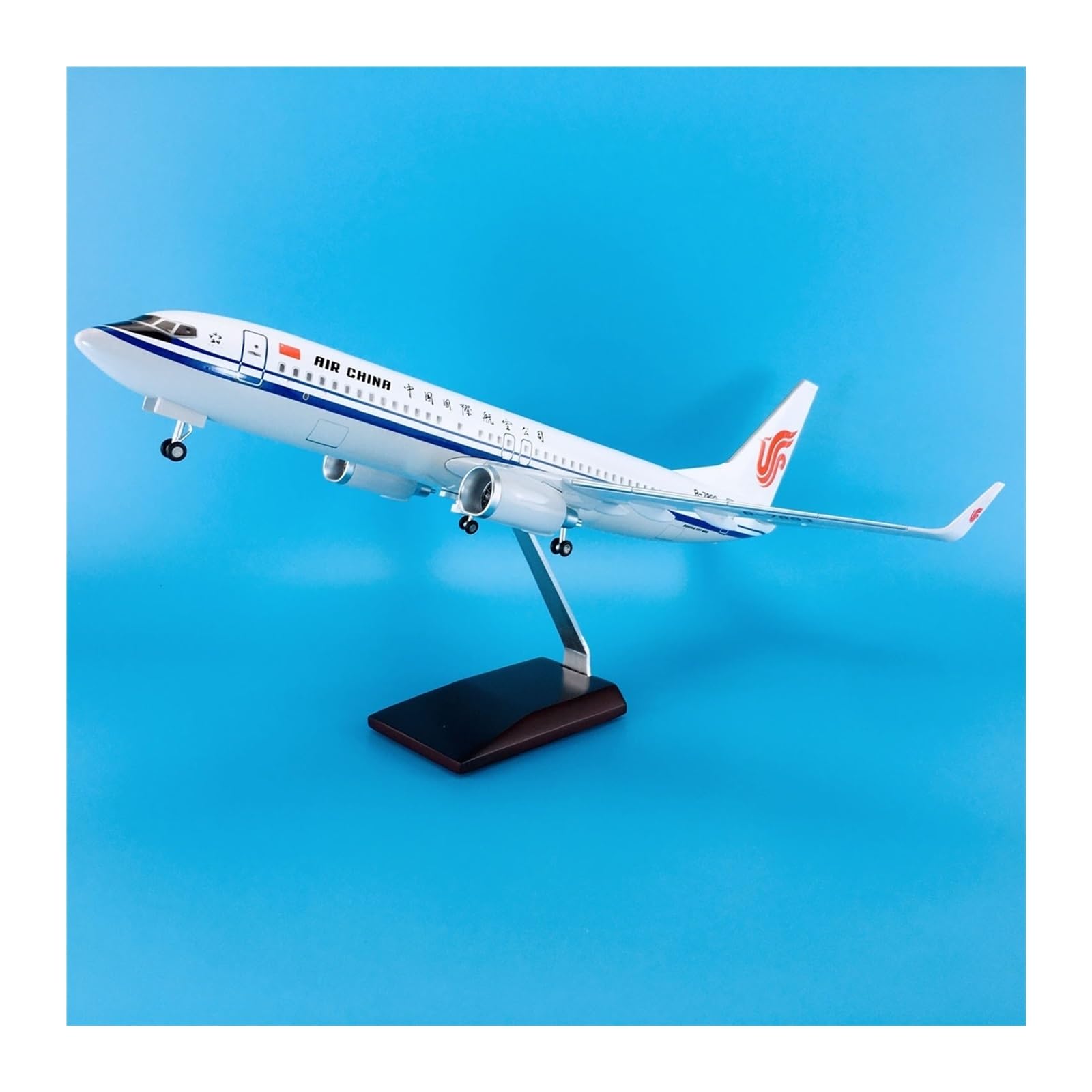Modello di Aereo in lega Aereo Con Ruote Da 47 Cm Boeing B737-800 Per Modello Di In Lega Per Passeggeri Air China 1 85