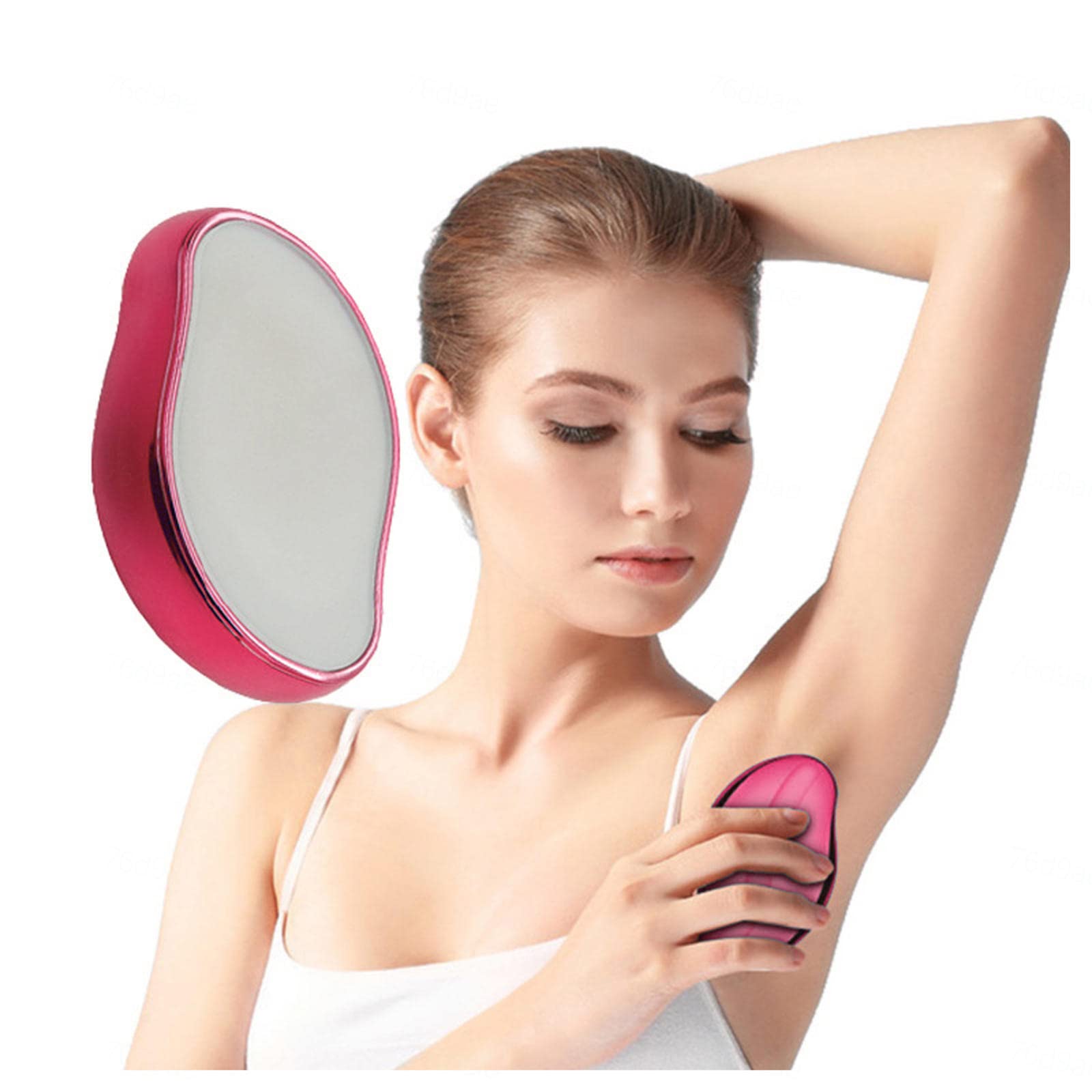 Amazon.co.jp: クリスタルヘアイレイザー, 角質除去ツール 軽量 小型 
