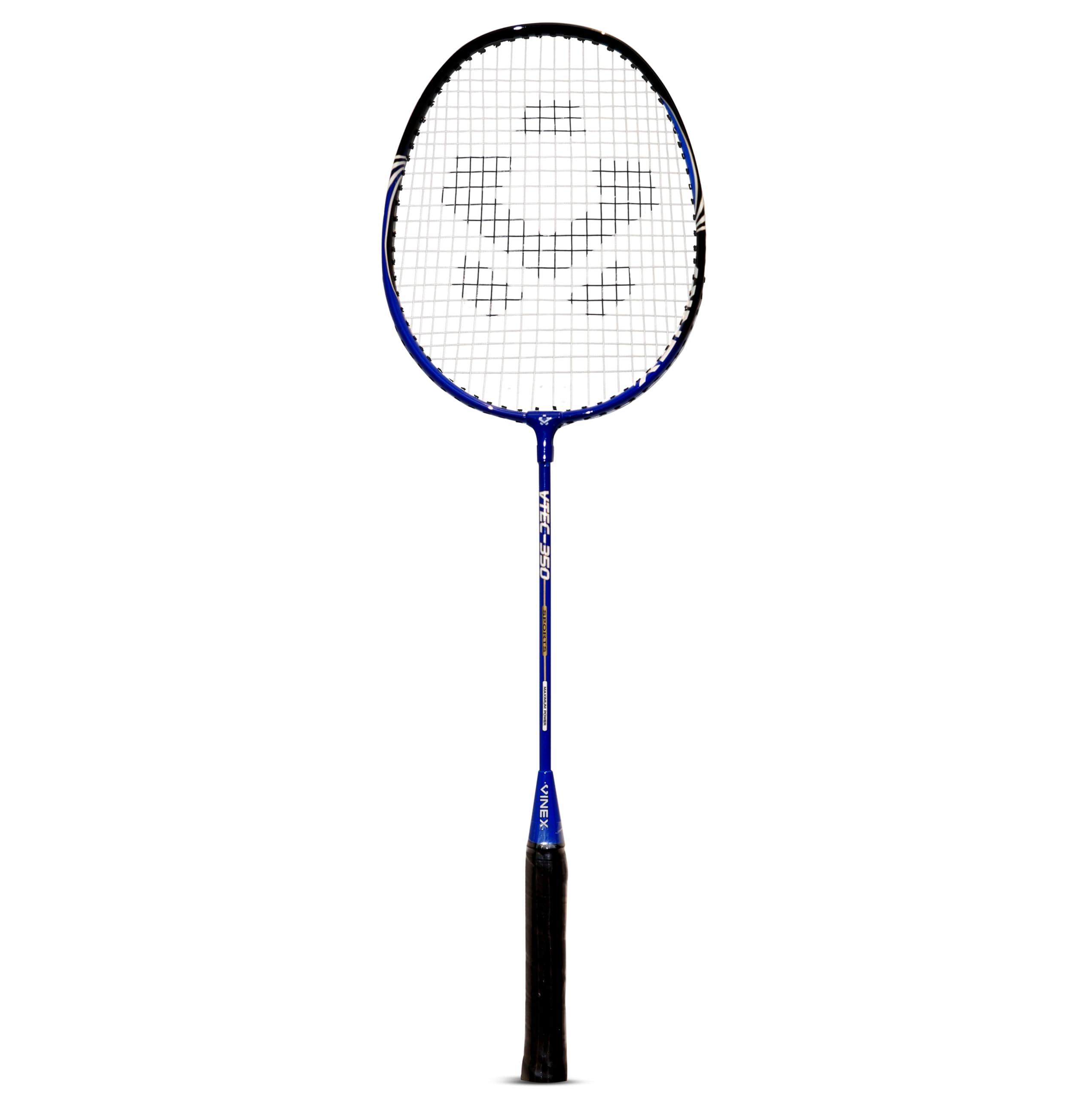 Vinex Badminton Aluminium Strung Badminton Racquet Blue & Black (Pack of: 1- VTEC 350-image-29