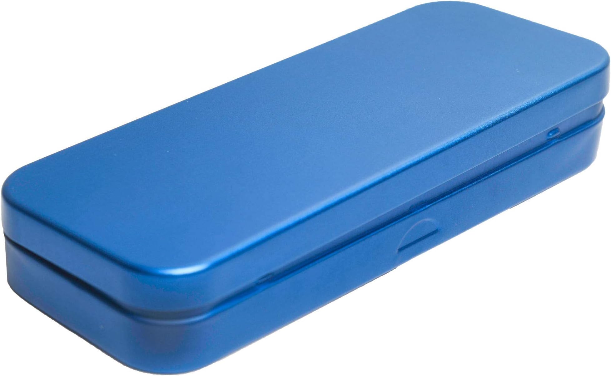 hilltop corporation Single Mini Pencil Box, Blue. Use as Pencil, Makeup, Jewelry, Gift, Candy, Favor or Birthday Gift Box