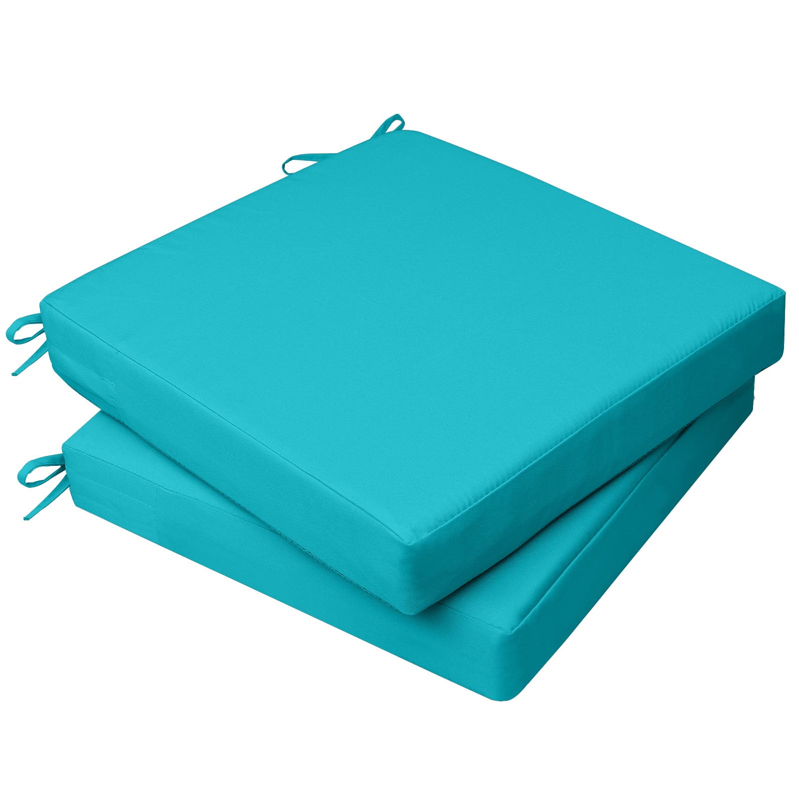 AAAAAcessories Outdoor Chair Cushions, 18 x 18 x 2 inches, Set of 2