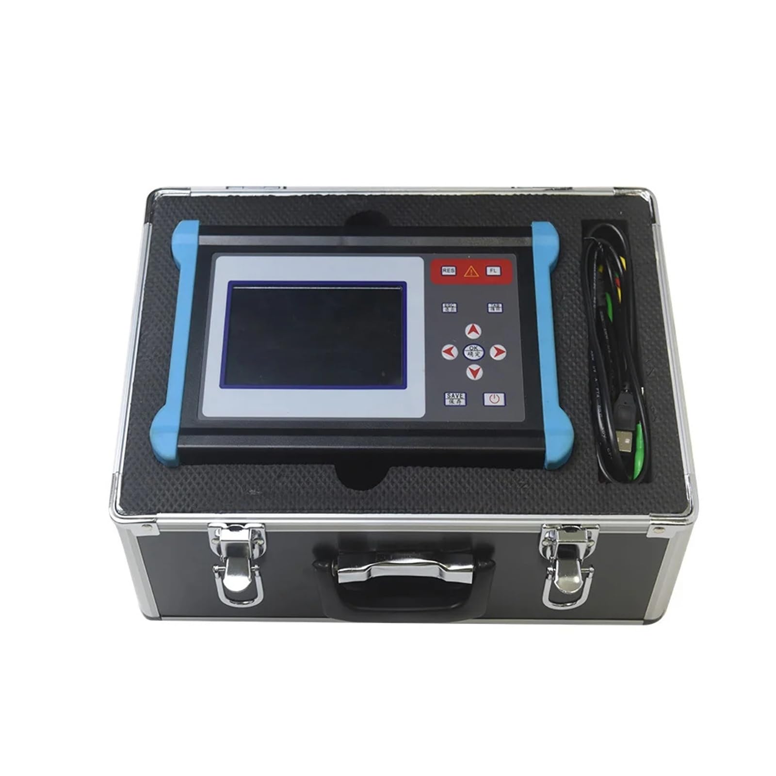 Analizzatore della qualità dell'energia, Misuratore volt-ampere trifase portatile di energia elettrica Trend Registratore dati grafico Tester analizzatore qualità alimentazione rete