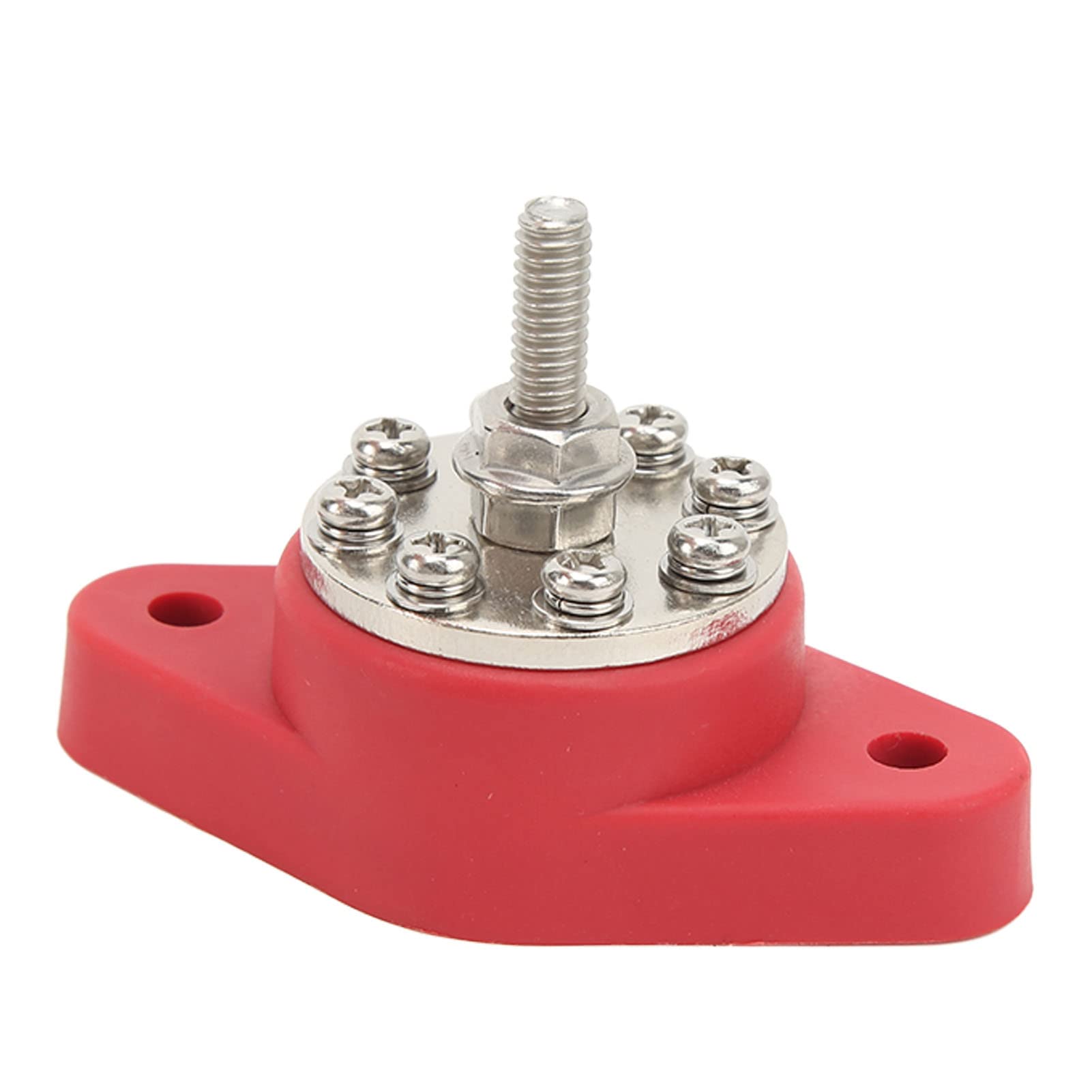 Morsettiera per giunzione di distribuzione con 16 morsettiere per batteria da 1/4" M6 per auto, barche, camion