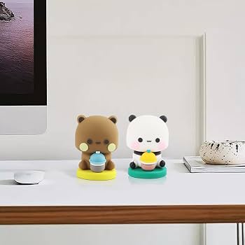 Figurine Panda Kawaii Pour Tableau De Bord Voiture - Décoration Mignonne, Cadeau Enfant