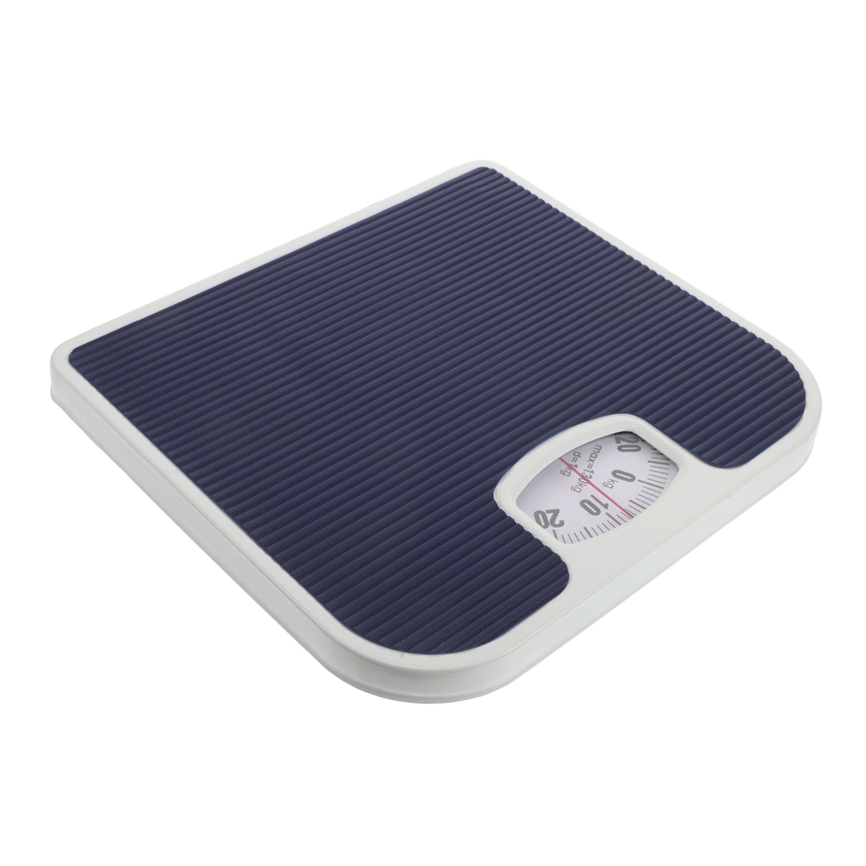 Pèse-personne Facile à Utiliser Mécanique Surface en Pu Précis Design Moderne Structure en Fer et Antidérapant pour Gestion Santé la Salle de Bain ou Bureau