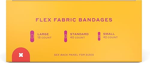 Miniatura 6 de Welly Bravery Badge Value Pack Adhesive Flexible Fabric Bandages Assorted Shapes and Patterns for Minor Cuts, Scrapes, and Wounds - 100 Count