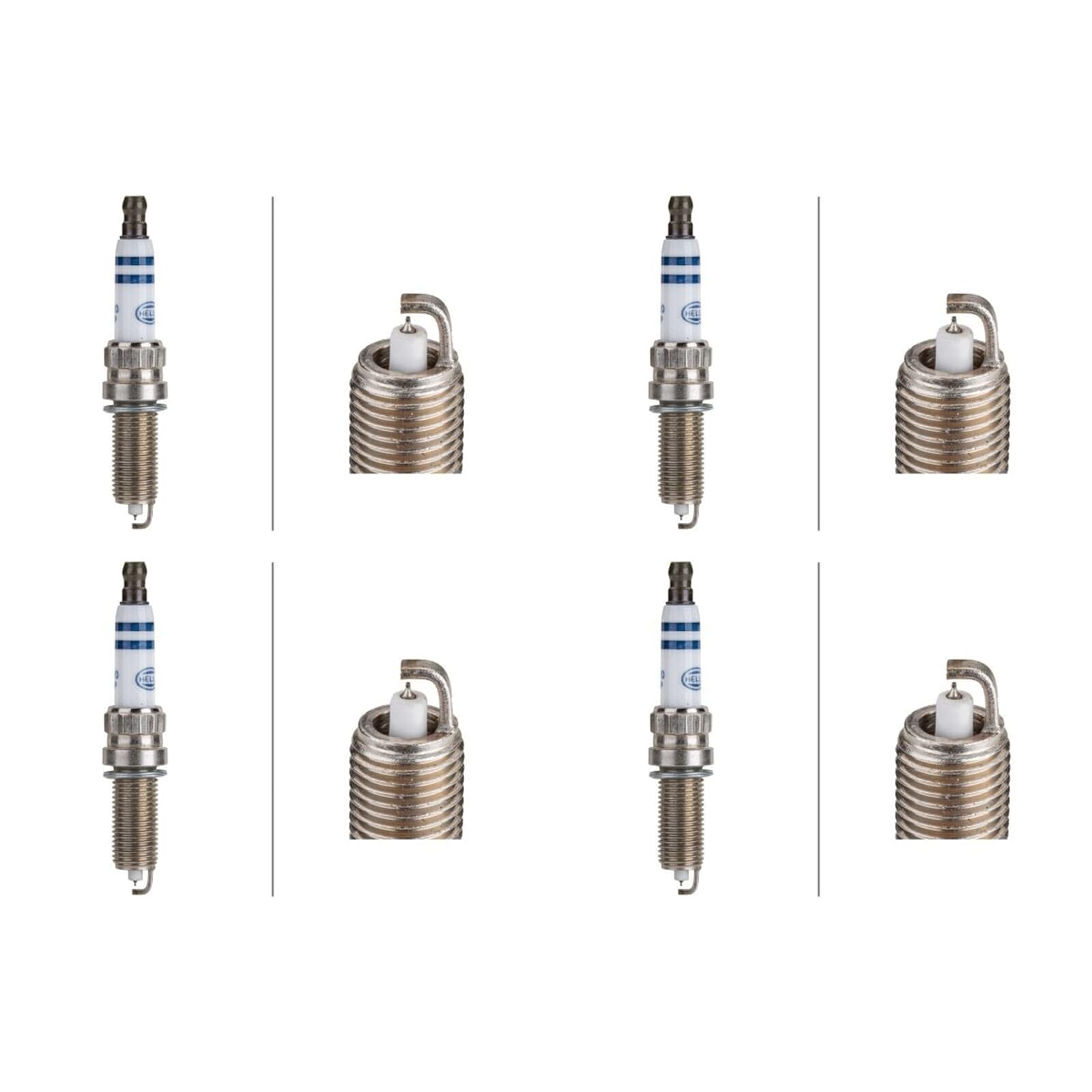 4x Hella Iridium Pro Zündkerzen