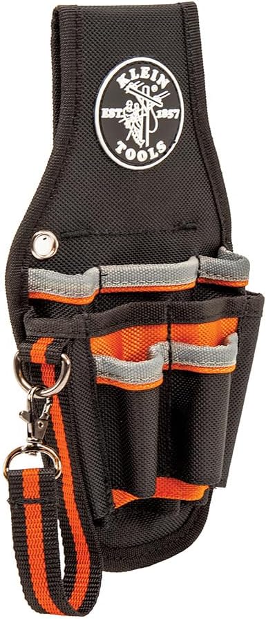 Klein Tools 5240 Tool Pouch, Tradesman Pro Maintenance Tool Pouch with 9 Pock...