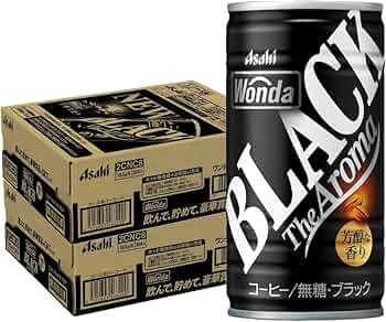 Amazon.co.jp: アサヒ ワンダ モーニングショット ブラック 朝専用 無