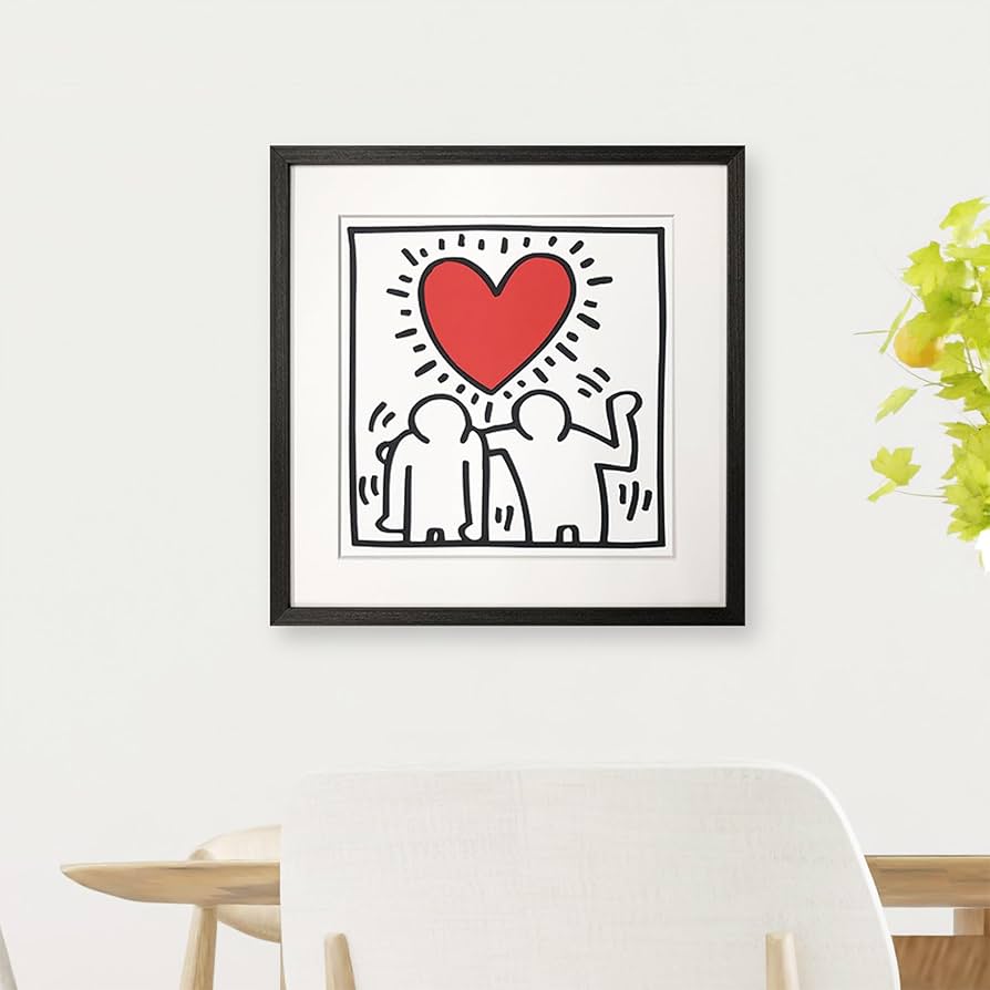 Amazon.co.jp: 【Keith Haring】キース・ヘリング Untitled(be mine