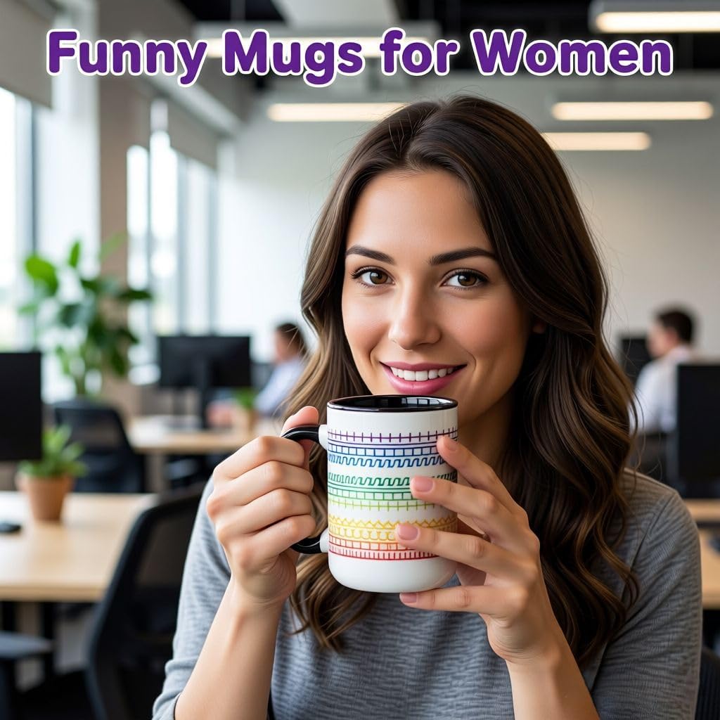 White Elephant Gifts for Adults Useful,Hidden Message Coffee Mug,Funny Birthday Gifts for Women Men Coffee Lover,Unique Office Prank Gag Gifts for Coworkers,15OZ Ceramic Funny Coffee Cup - Image 7