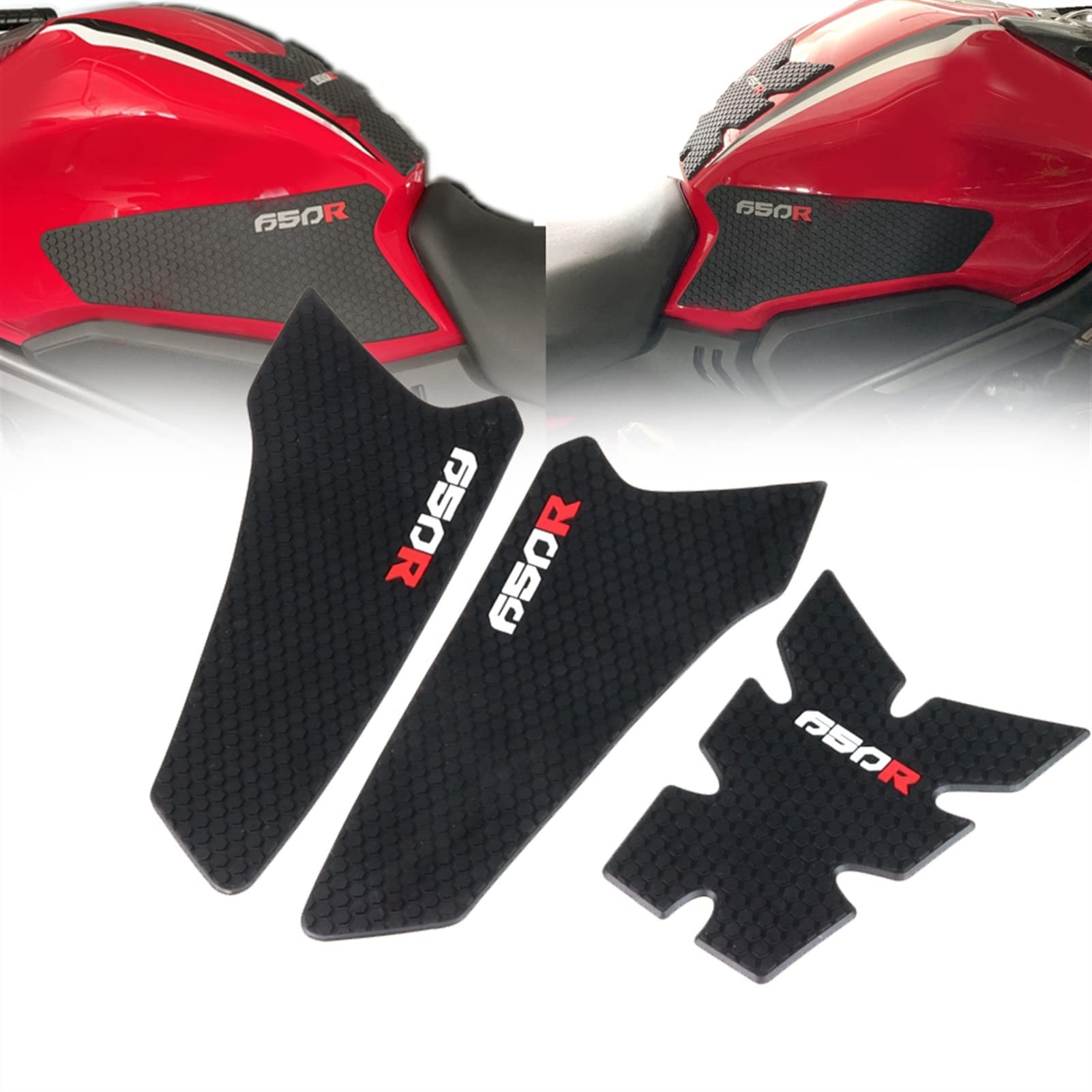 Grip Pads CBR650R CB650R Autocollants pour Conduite Sportive et Balade