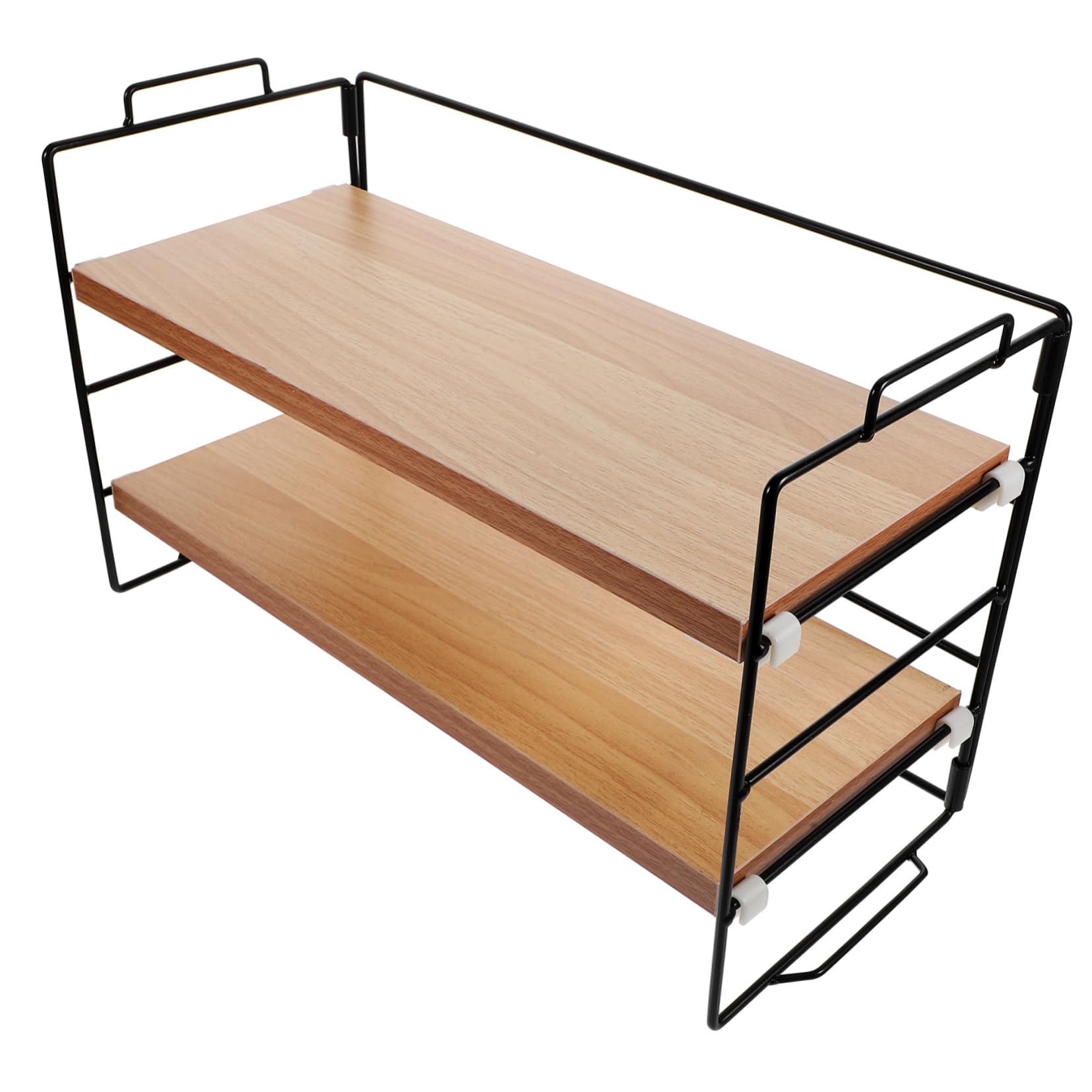 STOBOK Make-up-organizer Mit Lippenstifthalter 2-stufiges Badezimmer-aufbewahrungsregal Hautpflege-organizer Leicht Zu Reinigen Maximiert Den Platz