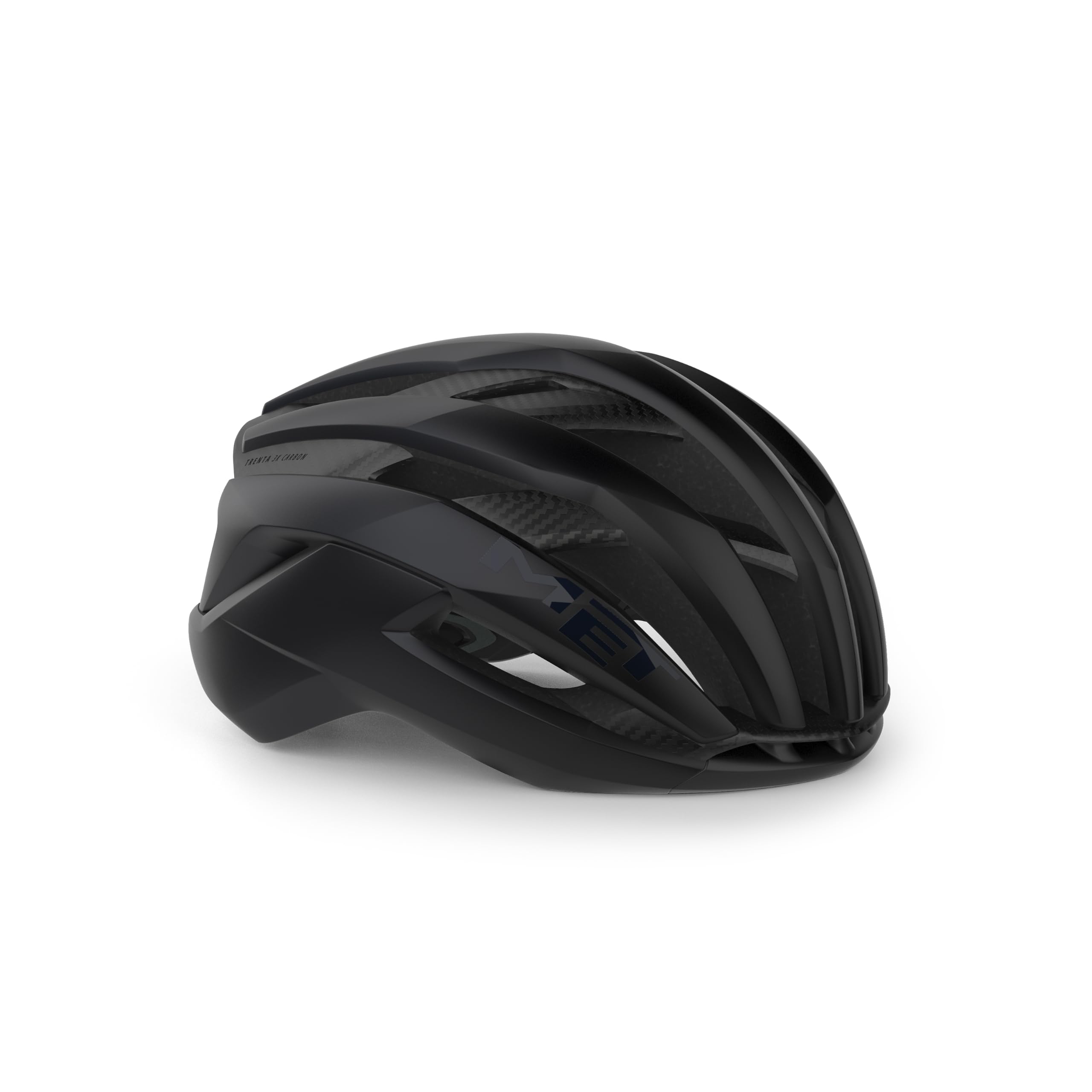 Met Black Women's Trenta 3K Carbon Airframe Road Cycling Helmet Size 3