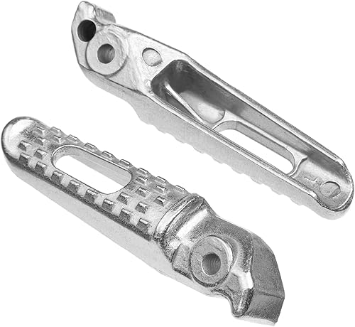 Miniatura 14 de Front Foot Pegs Footrests Pedals for Honda CBR 600RR 2003-2023, CBR 1000RR 2004-2023, CB1000R 2008-2023 (Front-White)