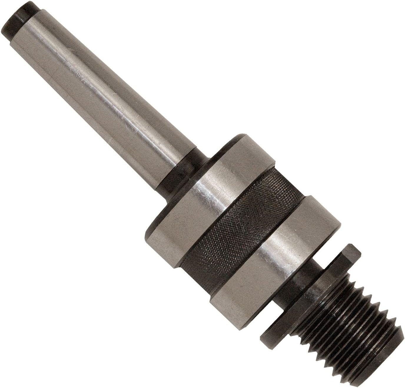 PSI Woodworking LTCA18 Live Tailstock Chuck Adapter to 1" x 8tpi Thread with #2 Morse Taper Mount