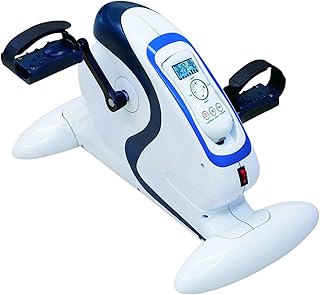 LANGTAOSHA Update Electric Arm and Leg Trainer, Motorized Pedal Exerciser for Upper Limb and Lower Limb Rehabilitation, for Stroke and Stiffness