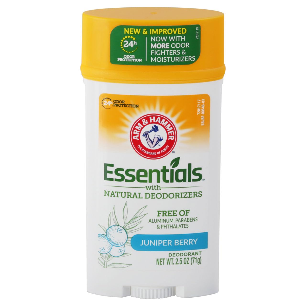 Essentials Solid Deodorant, Juniper Berry