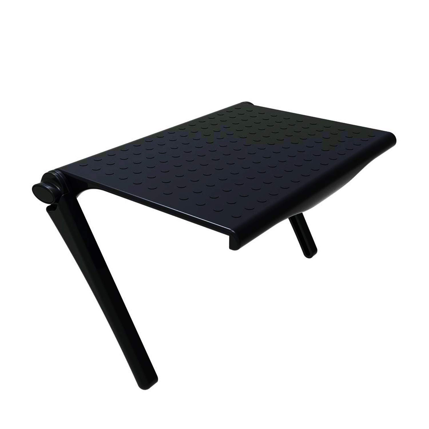 Adjustable Screen Top Shelf Organizer for TV Computer Monitor Flat Screen 'TV Mount Top Shelf Used to Place Soundbar Cable Box Speakers Apple TV Play-Station Camera Frames Remote-Black