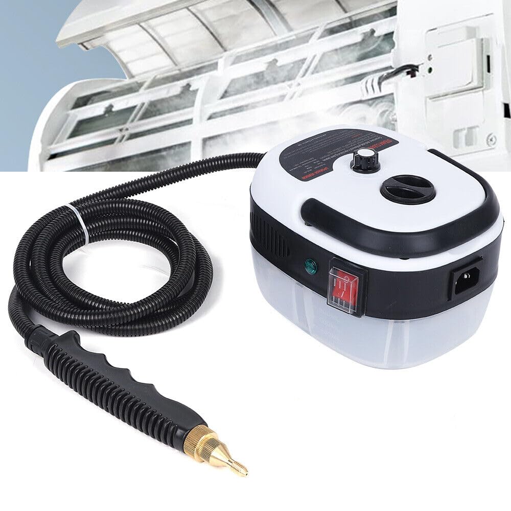 High Pressure Handheld Steam Cleaner 2500w High Temp Car Detailing Handheld Steamer Portable Cleaning Machine for Stove Pot