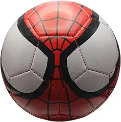 Bola De Futebol Homem Aranha Em Couro Sintético Tamanho 5