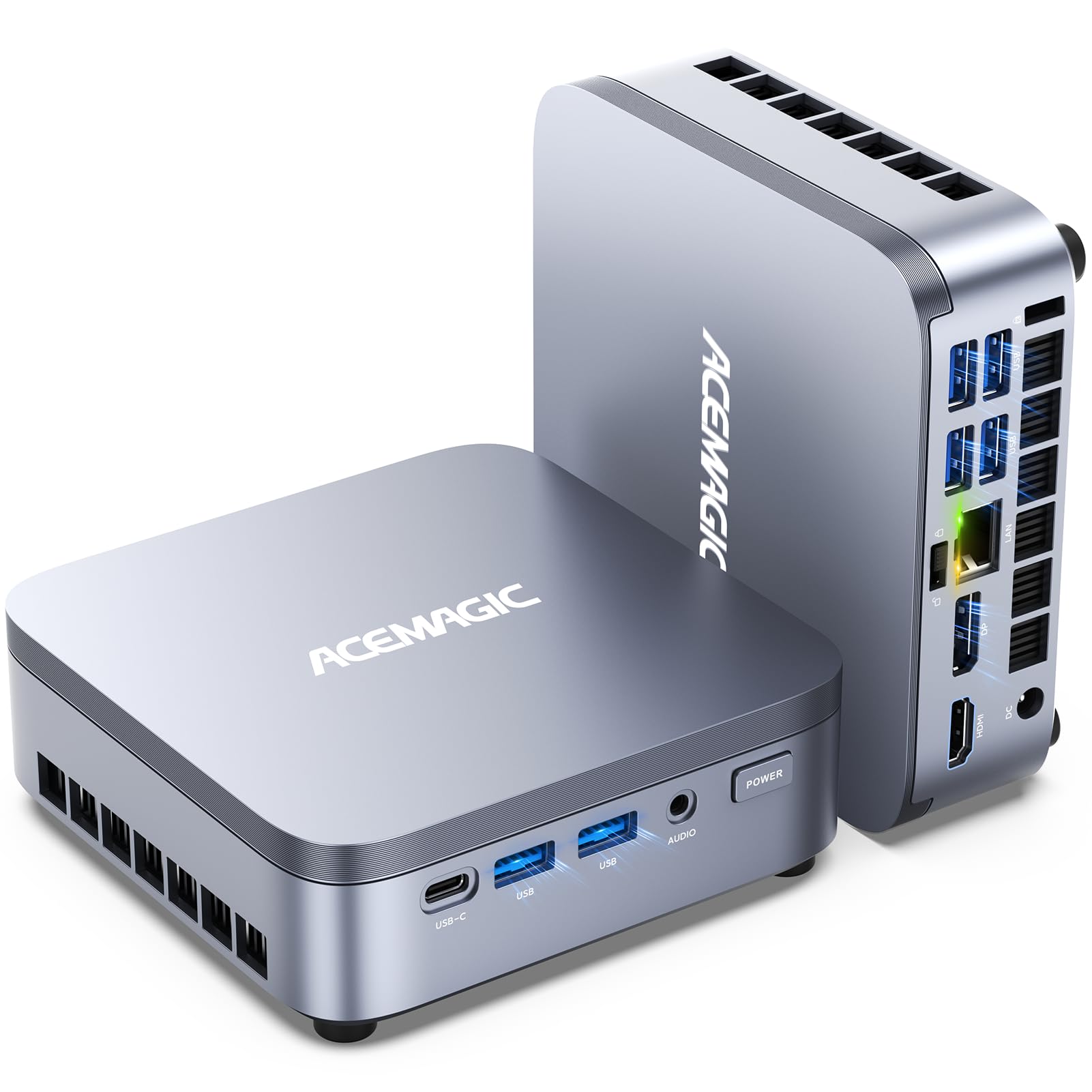 ACEMAGIC K5 AI Mini PC,Intel Core 304(4.3GHz,24 Tops) 12GB LPDDR5 256GB SSD