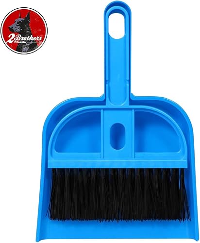 Miniatura 8 de Juego de mini escoba y recogedor  Kit de limpieza compacto para el hogar, coche, camping, espacios pequeños, limpieza de mascotas y viajes  Juego de