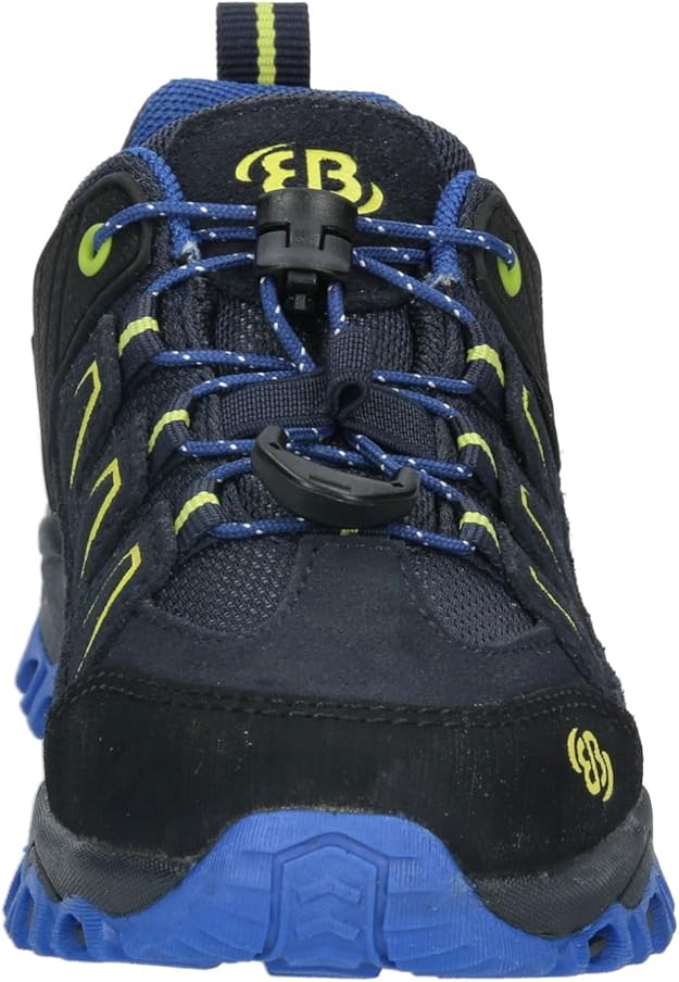 Brütting Outdoorschuh Mount Pinos Kids Low - grün/schwarz/lemon
